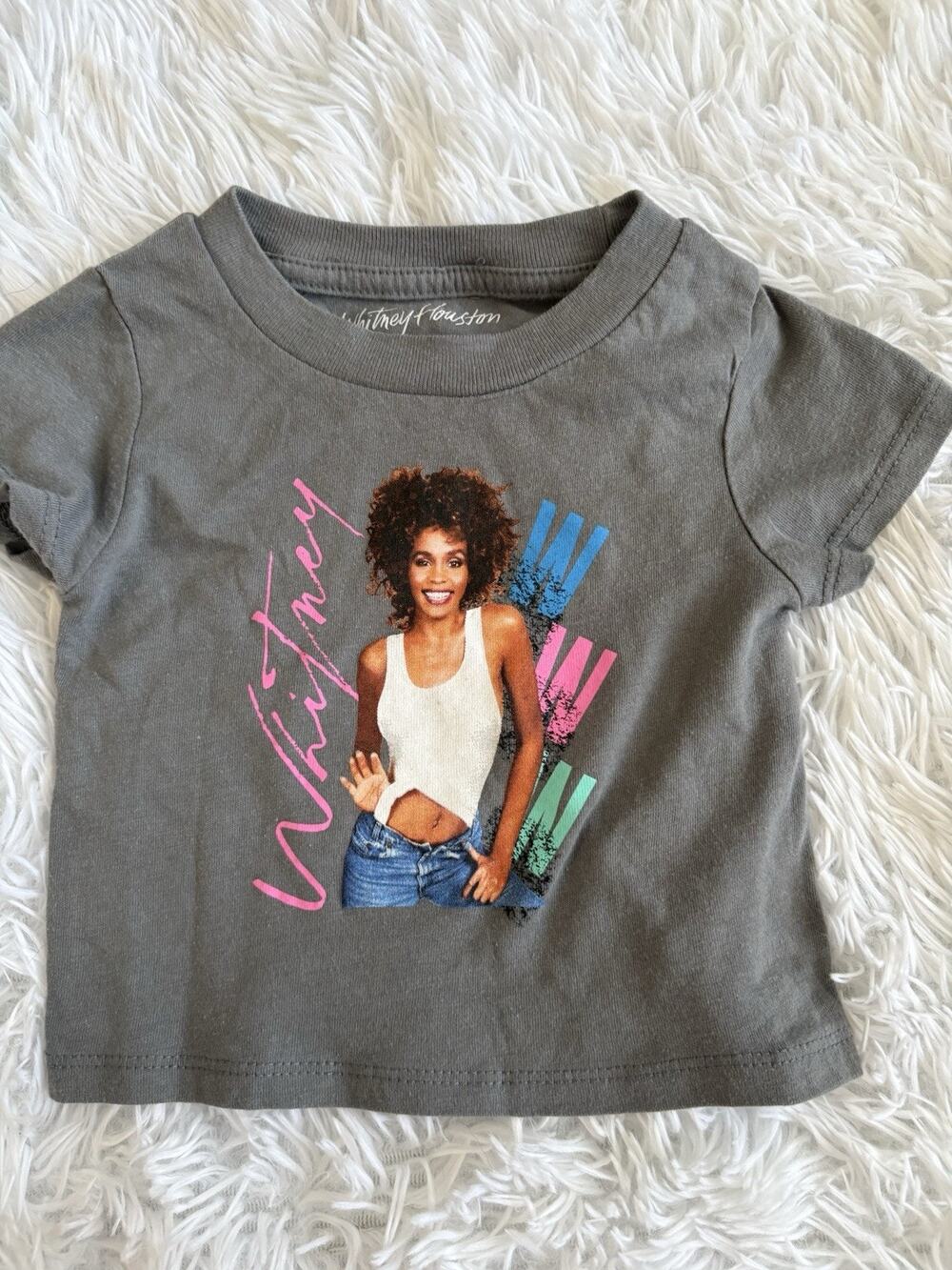 Whitney Houston Toddler Girl Sz. 2T Graphic Tee. Adorable, Exc. Cond. Classic